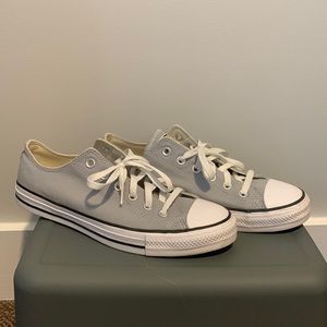 Gray Wolf Converse Low Tops